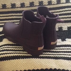 Hunter rain boots